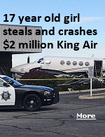 A 17-year-old was arrested after the theft of a $2 million King Air, crashing into an airport building. Parents, do you know where your children are?